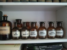 Antike apothekerflaschen stopf gebraucht kaufen  Sankt Augustin