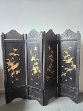 Folding screen antique for sale  BEDFORD
