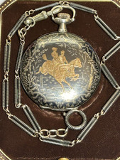 Orologio tasca argento usato  Guidonia Montecelio