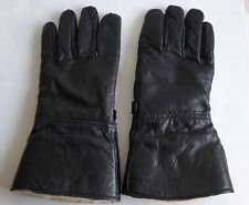 Gants cuir noir d'occasion  Crouy