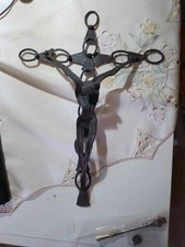Crocifisso scultura ferro usato  Roma
