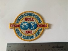 1972 Vintage WKA Go Kart Racing Patch comprar usado  Enviando para Brazil