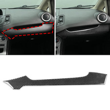 Usado, Acabamento interno de painel copiloto fibra de carbono preto painel para Ford Fiesta 2011-19 comprar usado  Enviando para Brazil