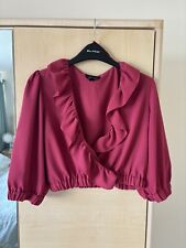 Topshop cropped ruffled for sale  BIRMINGHAM