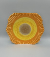 Prato Harmony Shelley retrô amarelo/laranja Sunburst 21cm vintage comprar usado  Enviando para Brazil