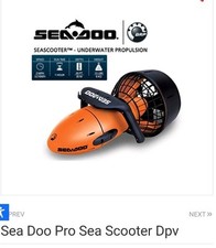 Seadoo underwater scooter for sale  NORMANTON