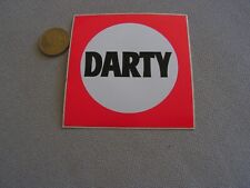 Autocollant publicité darty d'occasion  Gréoux-les-Bains