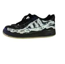 Usado, Tamanho 9.5 - Nike Air Force 1 '07 QS esqueleto preto comprar usado Usado, Tamanho 9.5 - Nike Air Force 1 '07 QS esqueleto preto comprar usado  Enviando para Brazil