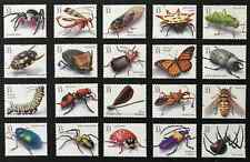 Estampillas USS #3351 Arañas e Insectos Juego Completo de 20 Individuales MNH segunda mano  Embacar hacia Mexico