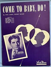 1945, Come To Baby Do!, Inez James, Sidney Miller, Vintage, Partituras, usado comprar usado  Enviando para Brazil