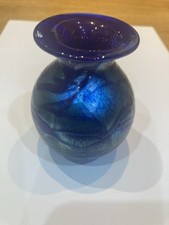 Gozo glass vase for sale  HAVERFORDWEST