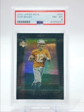 TOM BRADY 2000 DECK SUPERIOR ENCORE STAR ROOKIE PATRIOTS RC PSA 8 Q1787 comprar usado  Enviando para Brazil