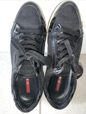 Prada black trainer for sale  NORTHAMPTON