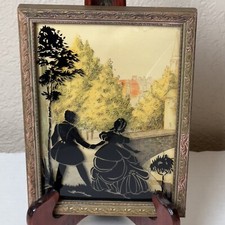 Vtg reverse painted for sale  Albany