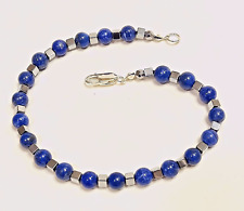 Men lapis bracelet. for sale  Dallas