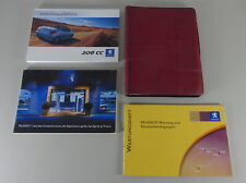 Kit de Documentos + Instruções de Operação/Manual Peugeot 206 cc Cabrio Por 03/2006 comprar usado  Enviando para Brazil