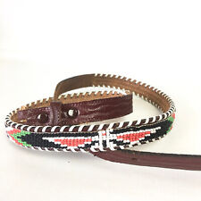 Vintage beaded leather for sale  Panora