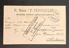 Cartolina franchigia regia usato  Milano