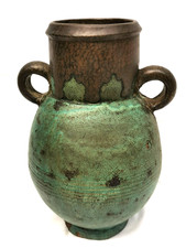 Ancien vase dinanderie d'occasion  Amiens-