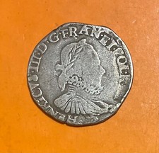 Henri iii teston d'occasion  Lyon II