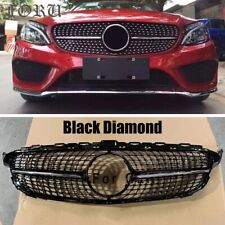 Parrilla de parachoques delantera negra para Mercedes Benz w205 clase C C300 C43 2015-21 segunda mano  Embacar hacia Mexico