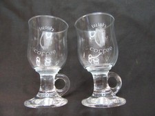 Irish coffee etched for sale Irish coffee etched for sale  MANCHESTER