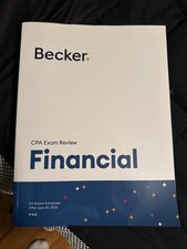 Becker cpa exam for sale  Canonsburg
