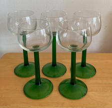 green stem wine glasses luminarc for sale  LEEDS