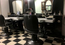 Friseureinrichtung antik barbe gebraucht kaufen  Wolfratshausen