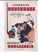 Publicite charbons neuerburg d'occasion  France