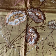 1920s satin embroidered for sale  BOURNEMOUTH