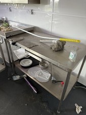 Stainless food prep for sale  GRAVESEND