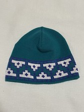 De colección Mountain Damas And Ewe Vermont Lana Invierno Esquí Sombrero Gorro Verde azulado Azteca OS segunda mano  Embacar hacia Mexico