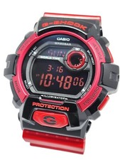 Relógio Casio G-Shock G-8900SC masculino 52mm digital vermelho preto comprar usado  Enviando para Brazil