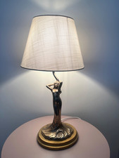 Tischlampe jugendstil messing gebraucht kaufen  München