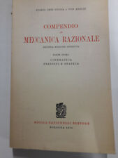 Compendio meccanica razionale usato  Tradate
