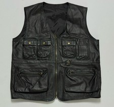 Leder biker weste gebraucht kaufen  Detmold