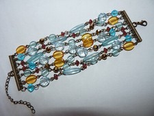 Bracelet manchette métal d'occasion  Saint-Étienne-les-Orgues