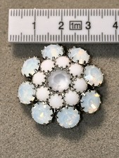 Schmuck knopf mondstein gebraucht kaufen  Ellerau