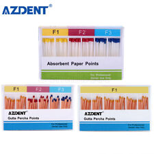 AZDENT Dental Endodoncia Puntas De Gutapercha Y Papel Absorvido F1 F2 F3 comprar usado  Enviando para Brazil