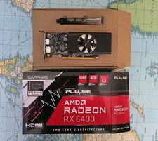 AMD Radeon RX 6400 4GB GDDR6 perfil baixo PCIe 4.0 comprar usado  Enviando para Brazil