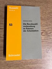 Berufswahlvorbereitung rahmen  gebraucht kaufen  Darmstadt