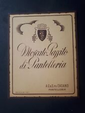 Targhetta pubblicitaria moscat usato  Viareggio