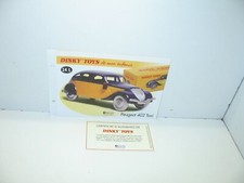 Fiche certif. dinky d'occasion Fiche certif. dinky d'occasion  Saint-Marcel