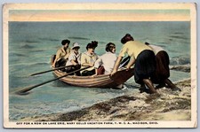 Cartão postal K37/ Madison Ohio c1910 Lake Erie barco Mary vender fazenda de férias 428 comprar usado Cartão postal K37/ Madison Ohio c1910 Lake Erie barco Mary vender fazenda de férias 428 comprar usado  Enviando para Brazil