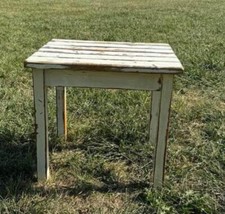 Farmhouse table end for sale  Belton