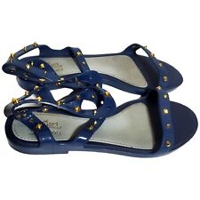 Sandálias Melissa + Jason Wu azul marinho Artemis cravejadas de borracha geléia tamanho 7 comprar usado  Enviando para Brazil