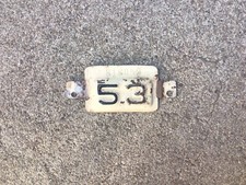 1953 maryland license for sale  San Diego
