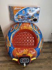***Barco inflável motorizado BANZAI e jateador de água (barco vermelho)*** comprar usado  Enviando para Brazil