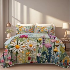 Piece floral grid for sale  Waterbury